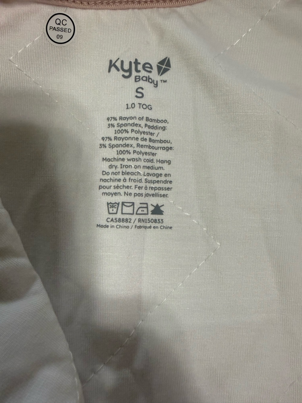 Kyte Baby The Original Sleep Bag Wearable Blanket Light Pink size small - Picture 7 of 8